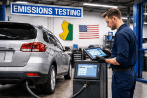 Newark NJ emissions inspection facility